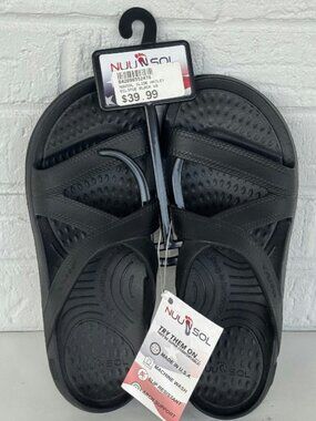 NuuSol Hailey Slide Sandals Women's 8
